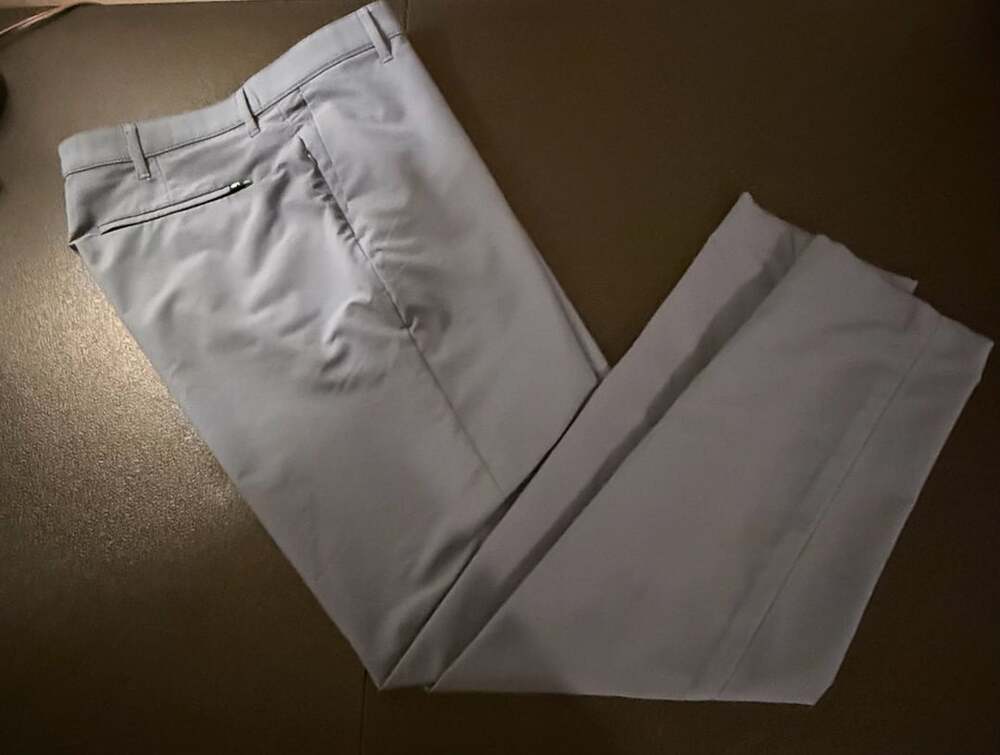 Banana Republic Dress Pants Size 36x32 Blue Golf Trousers